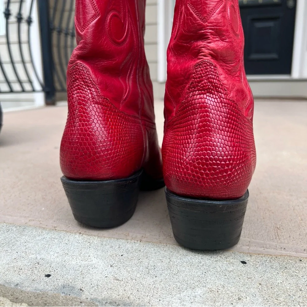 tres Outlaw Red Teju Lizard Women's
Classic 1538 - Picture 6 of 12